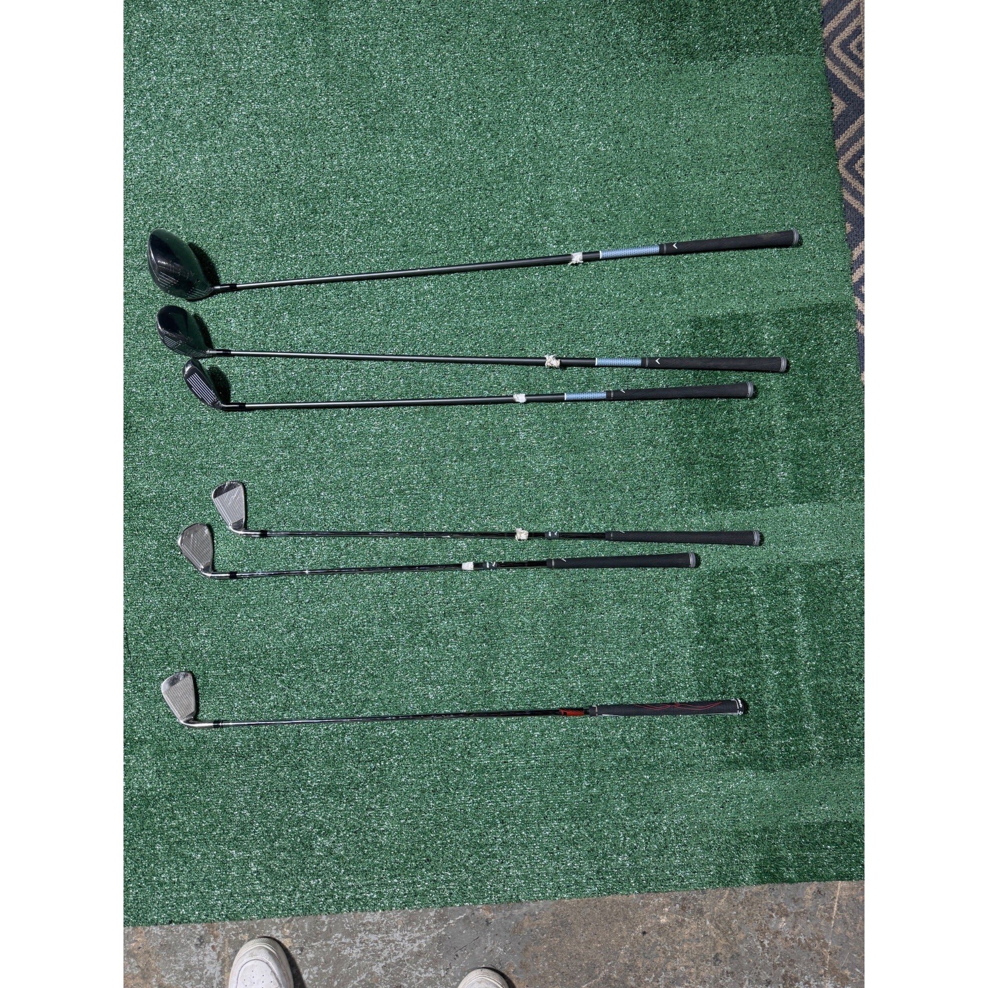 Callaway Edge Golf Set 2024 6-Piece Driver 3W 5H 6-Iron SW Putter RH New W/ Free Titleist 4-Iron