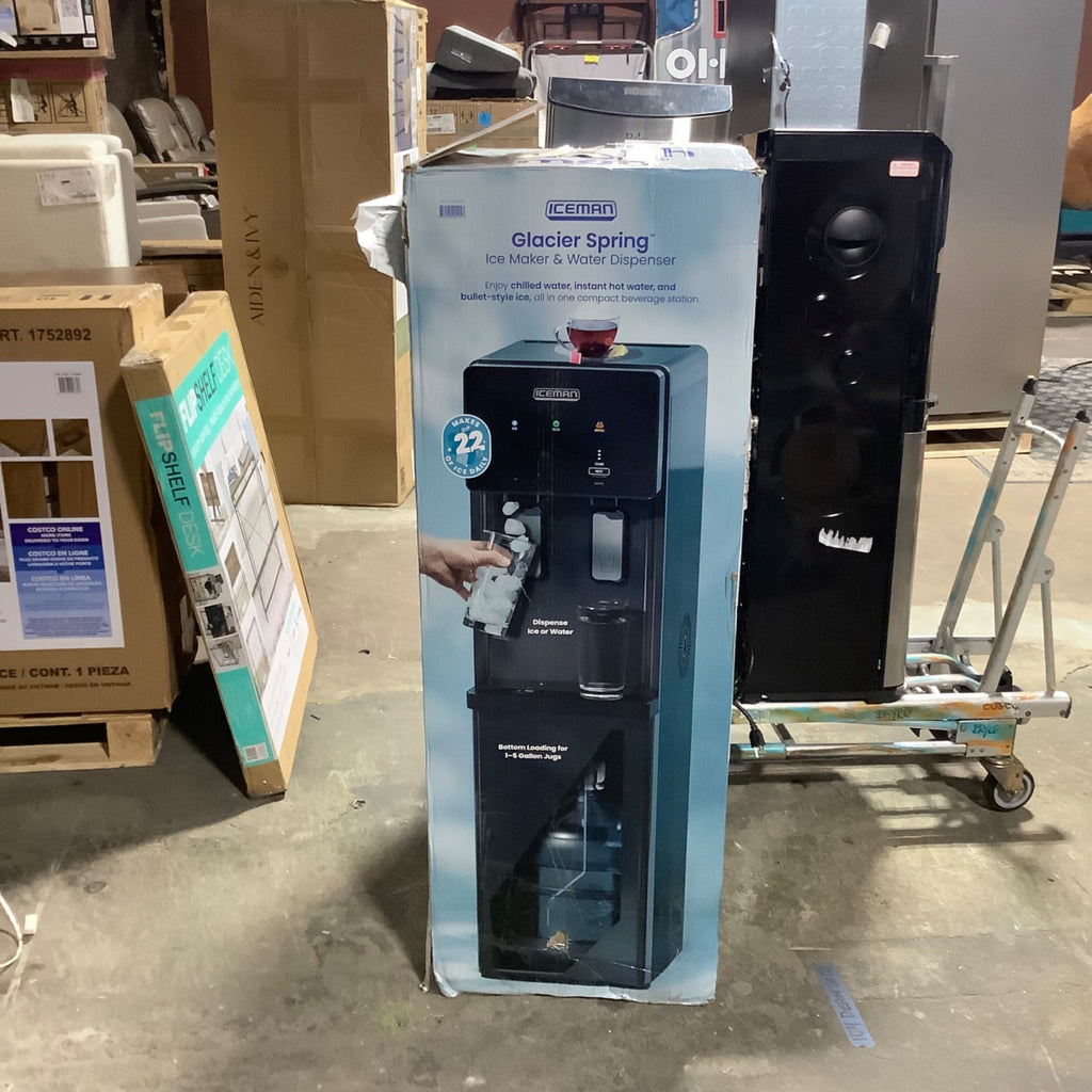 Iceman Bottom-Loading Ice Maker & Water Dispenser New