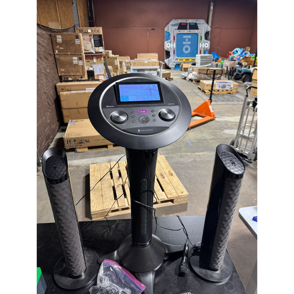 Singing Machine Premium Wi-Fi ISM1090 Karaoke System With 7 Touchscreen 2 Speakers & 2 Microphones