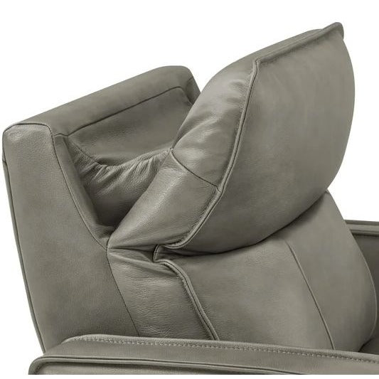 Henredon Keira Leather Zero Gravity Recliner With USB Ports & Power Headrest