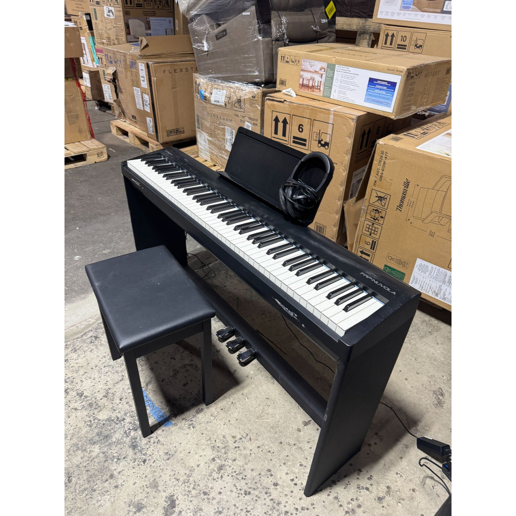Roland FRP-Nuvola EX Digital Piano With Bluetooth MIDI 88-Keys 3-Pedal System Concert Grand Tone Piano Bench & Roland Cloud