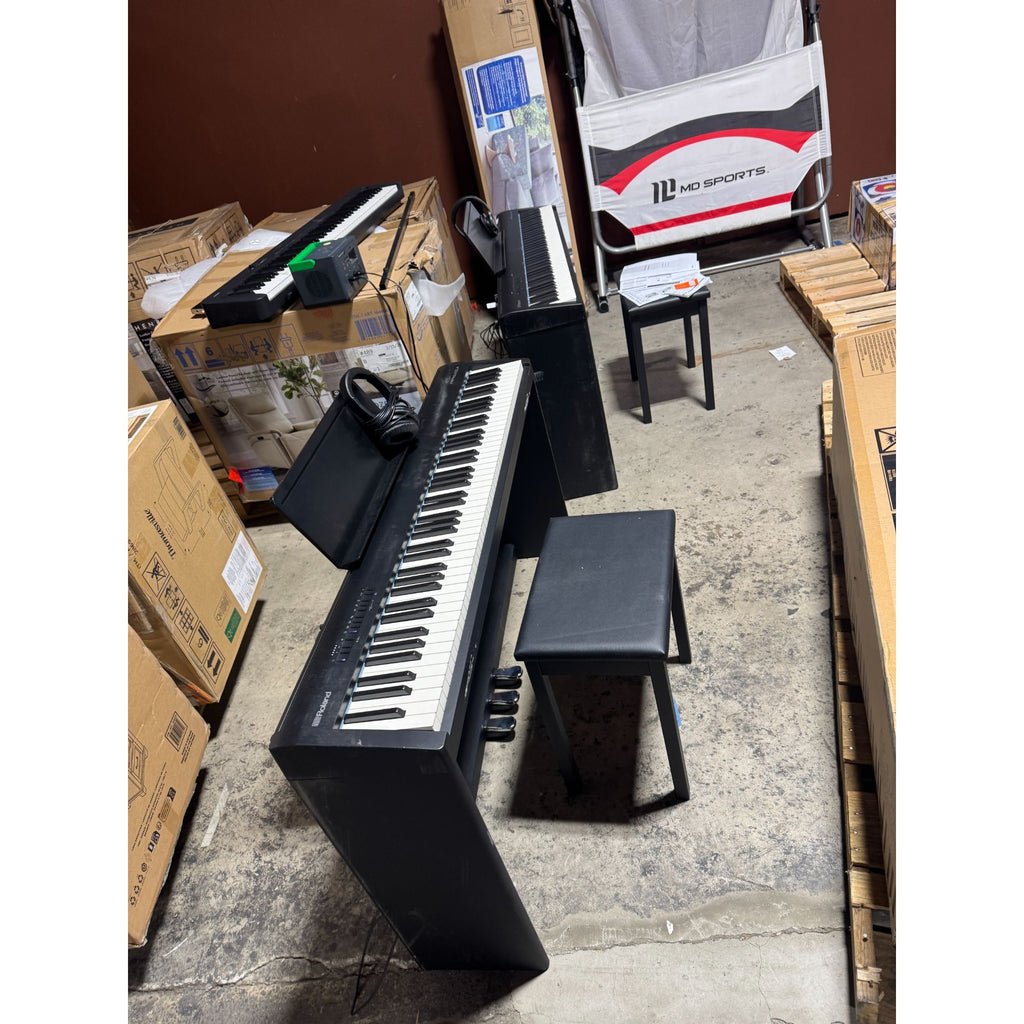 Roland FRP-Nuvola EX Digital Piano With Bluetooth MIDI 88-Keys 3-Pedal System Concert Grand Tone Piano Bench & Roland Cloud