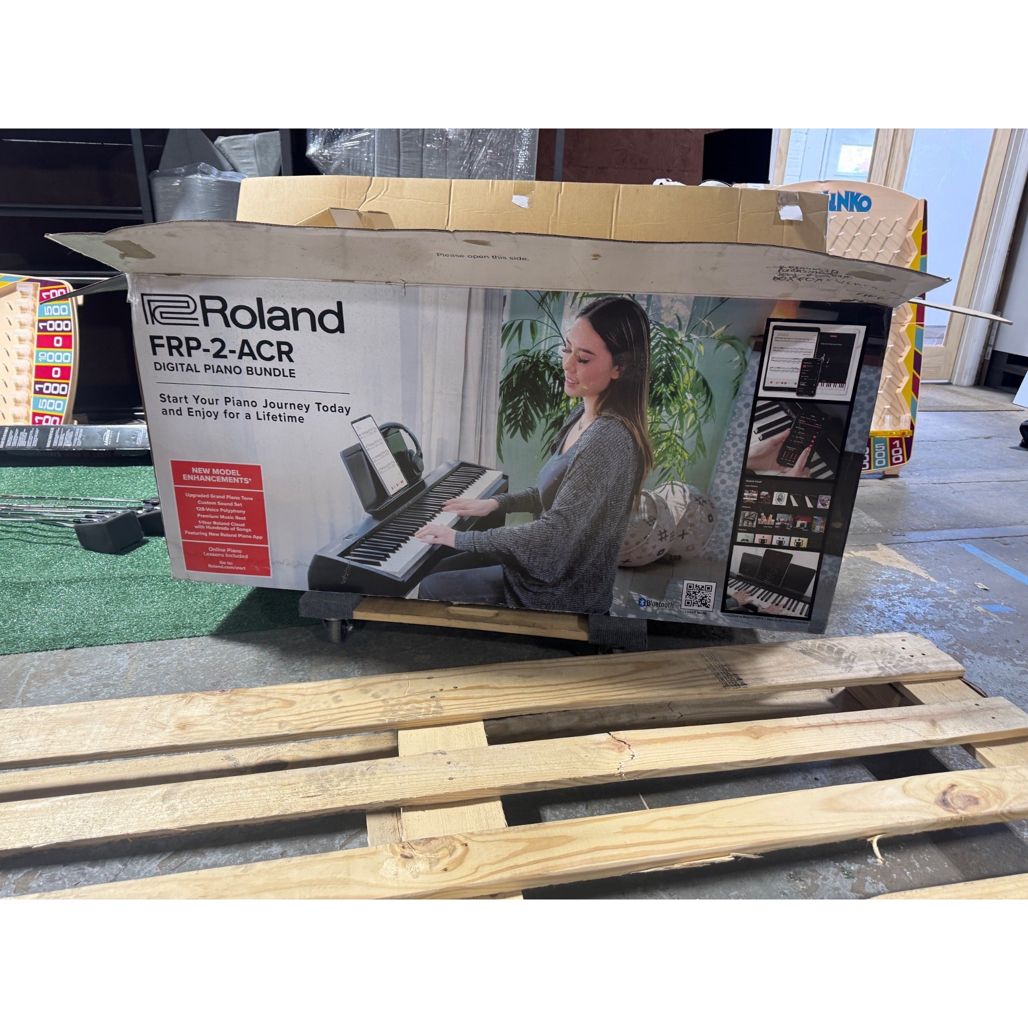 Roland FRP-2-ACR Digital Piano Bundle 88-Key Bluetooth