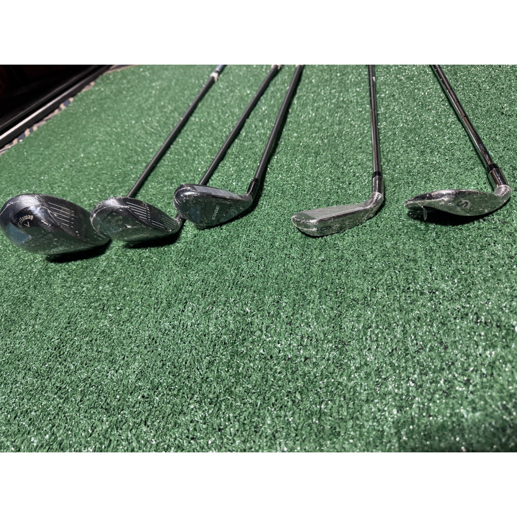 Callaway Edge Golf Set 2024 6-Piece Driver 3W 5H 6-Iron SW Putter RH New W/ Free Titleist 4-Iron