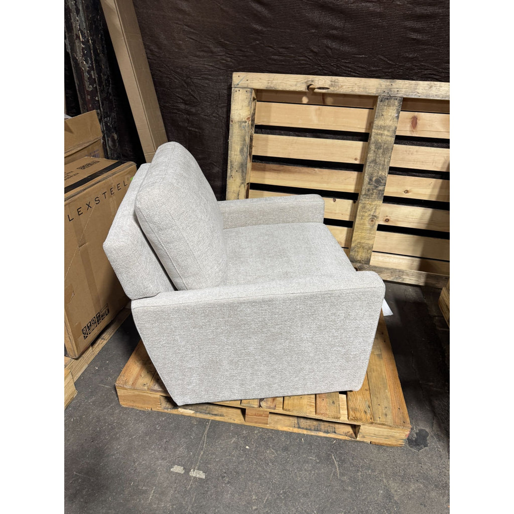Henredon Marley Swivel Accent Chair Polyester Fabric New