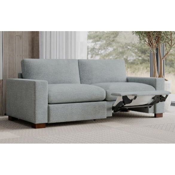 Henredon Skye Sofa With Two Power Footrests In Eco-Friendly Repreve Fabric New in Box