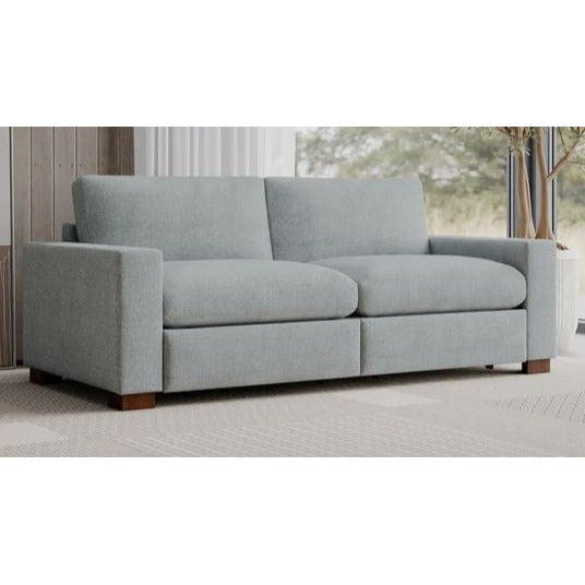Henredon Skye Sofa With Two Power Footrests In Eco-Friendly Repreve Fabric New in Box