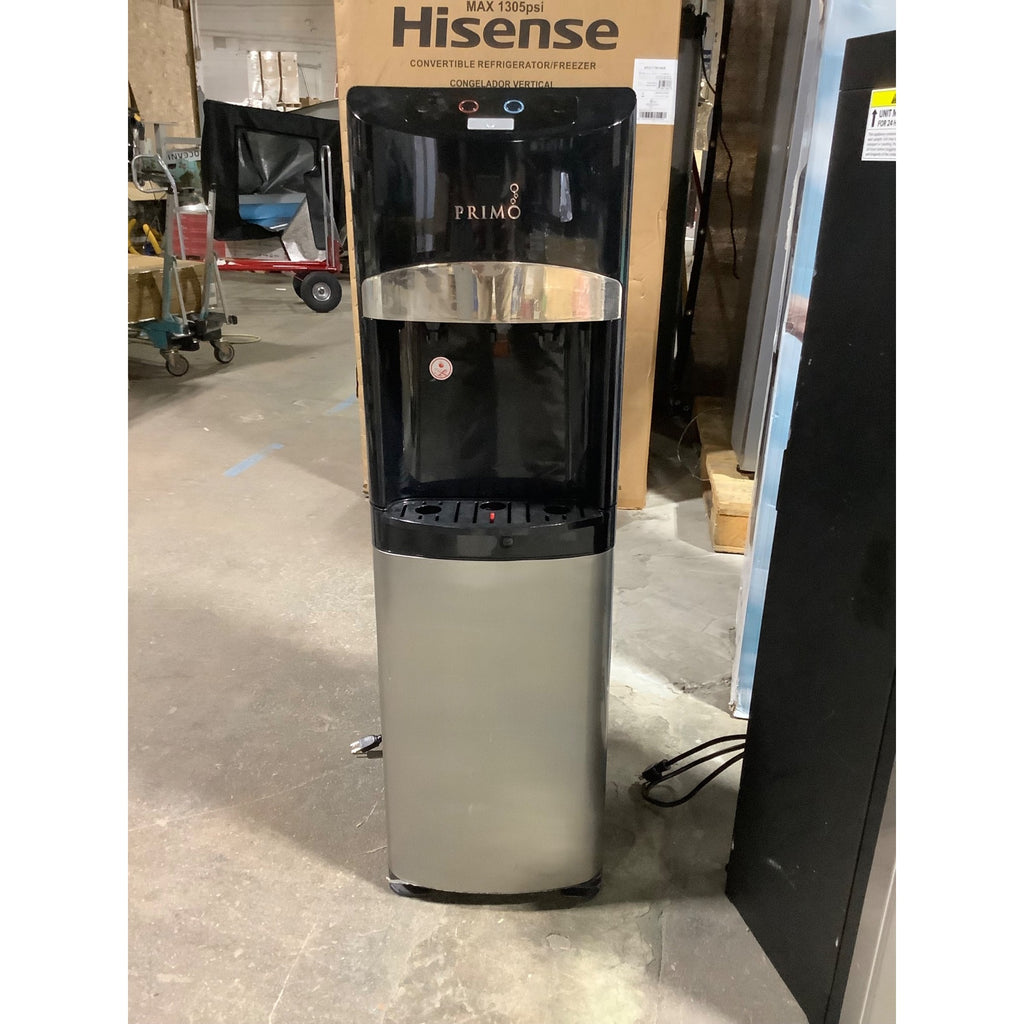 Primo Black & Stainless Steel Bottom Load Water Cooler