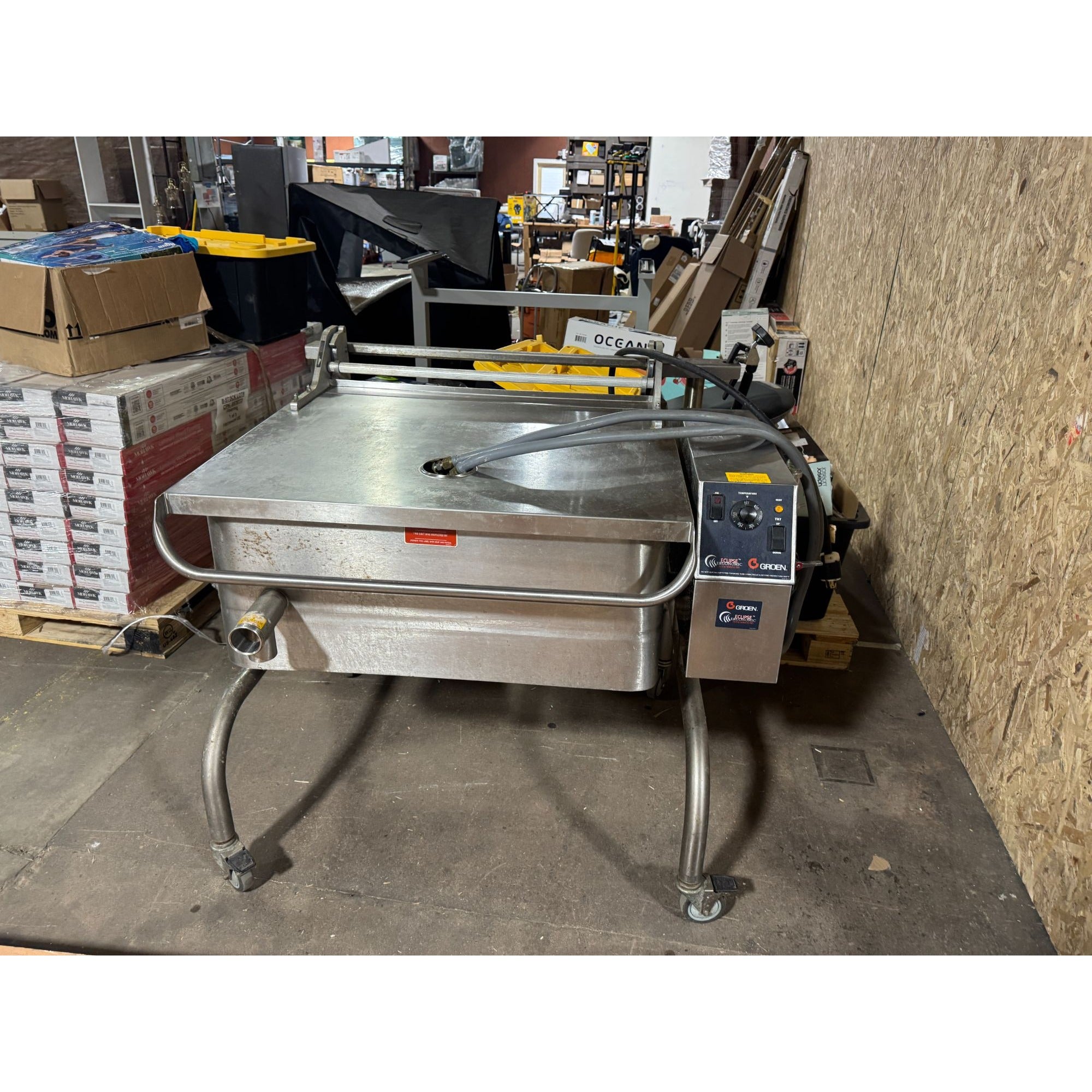 Groen Commercial Tilting Skillet 40-Gallon Stainless Used